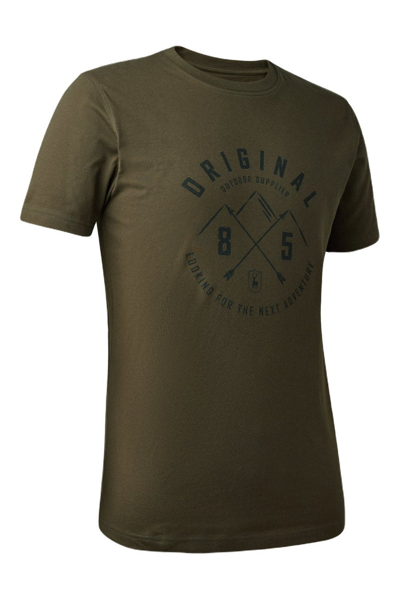 Deerhunter Nolan T-Shirt In Deep Green