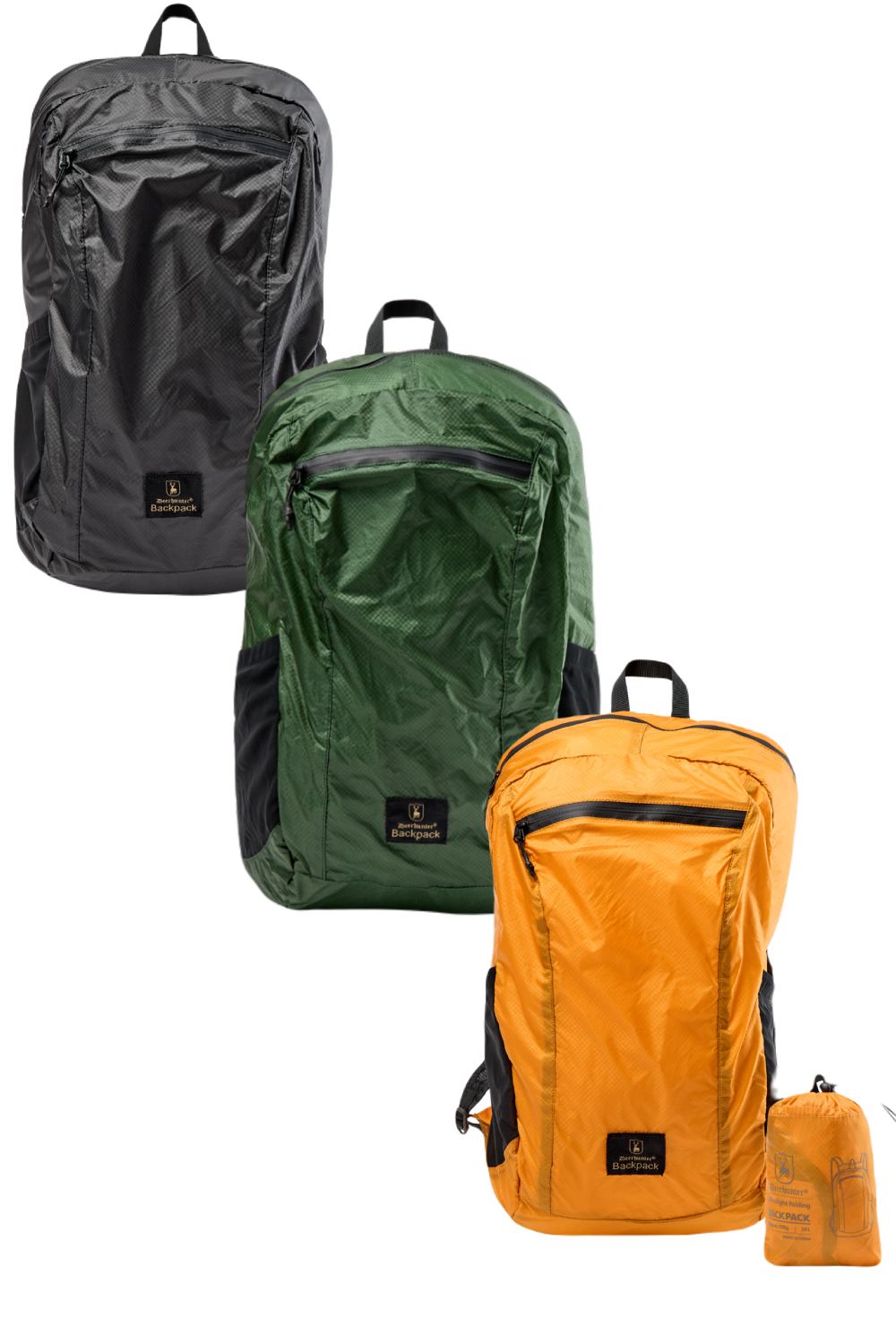 Deerhunter Packable Bag 24L In Green, Orange, Black