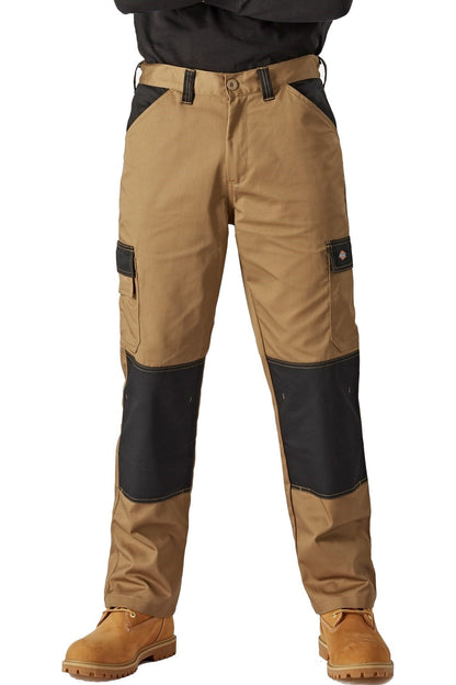 Dickies Everyday Trousers in Khaki with Black