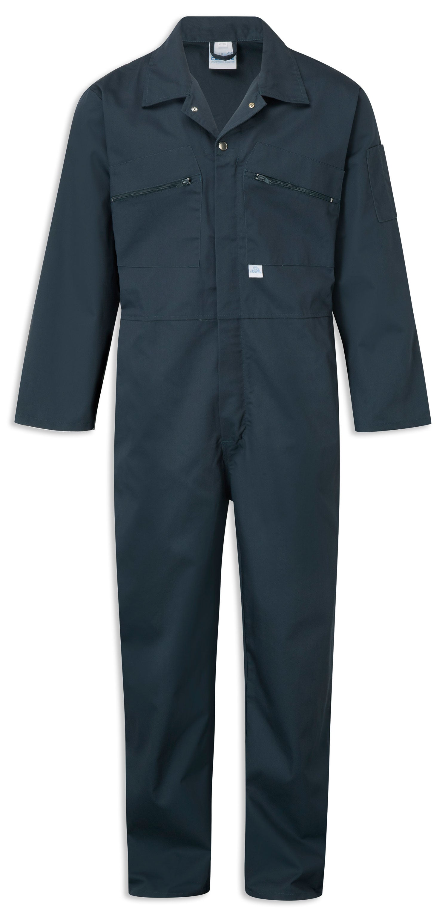 Spruce Green Fort Polycotton Zip Fastening Overalls by Castle