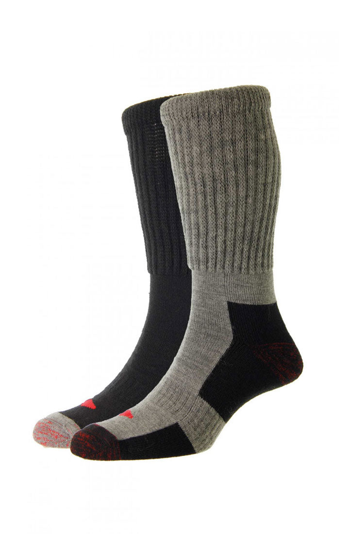 HJ Hall Wool Thermal Workwear Sock | 2 Pack