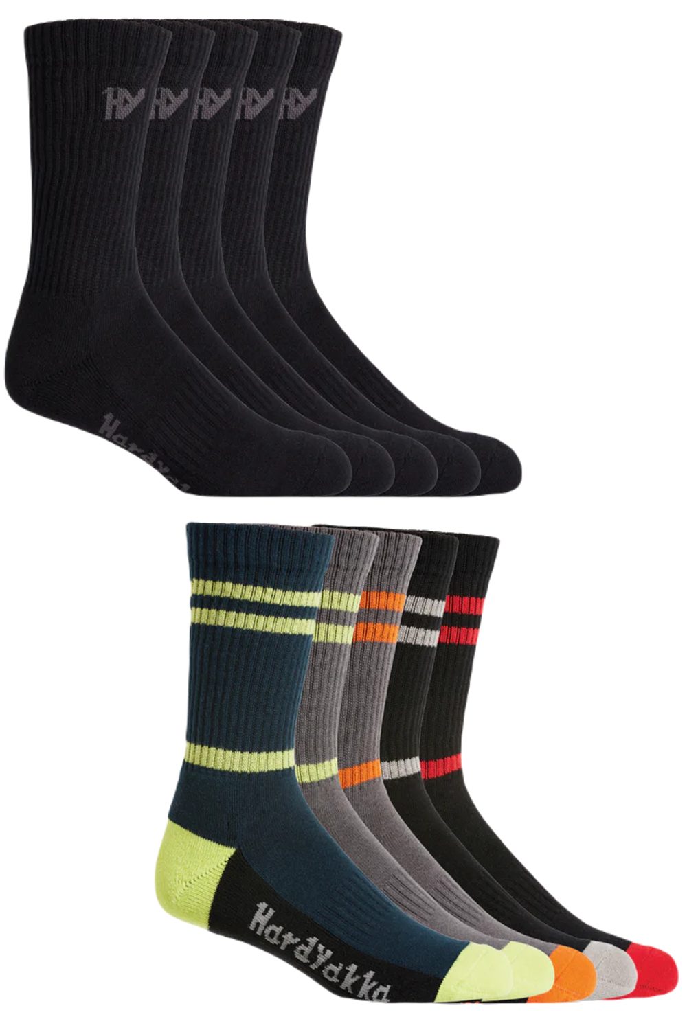 Hard Yakka Mens Crew Pack Work Socks – Hollands Workwear