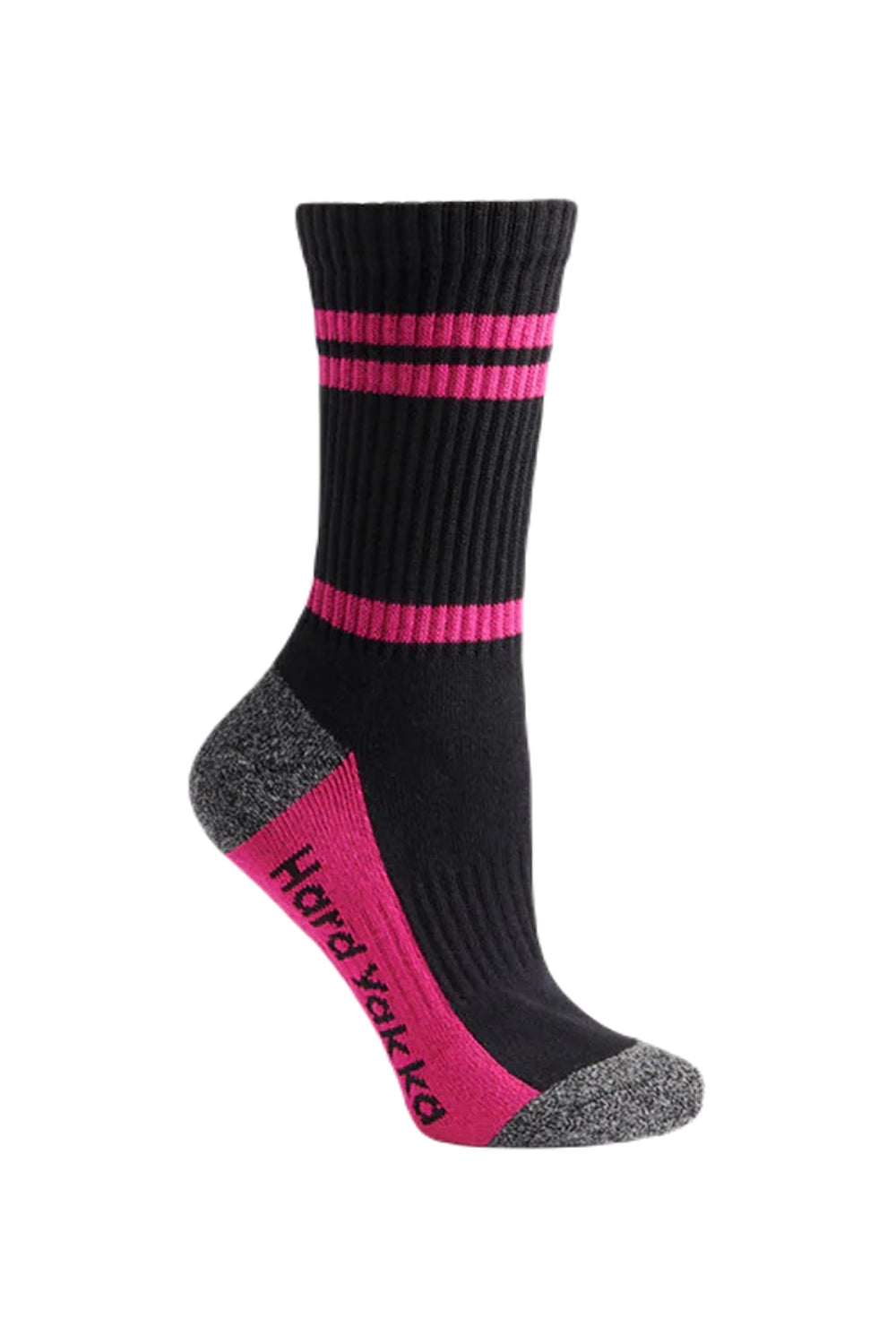 Hard Yakka Womens Crew Worksock in Pink