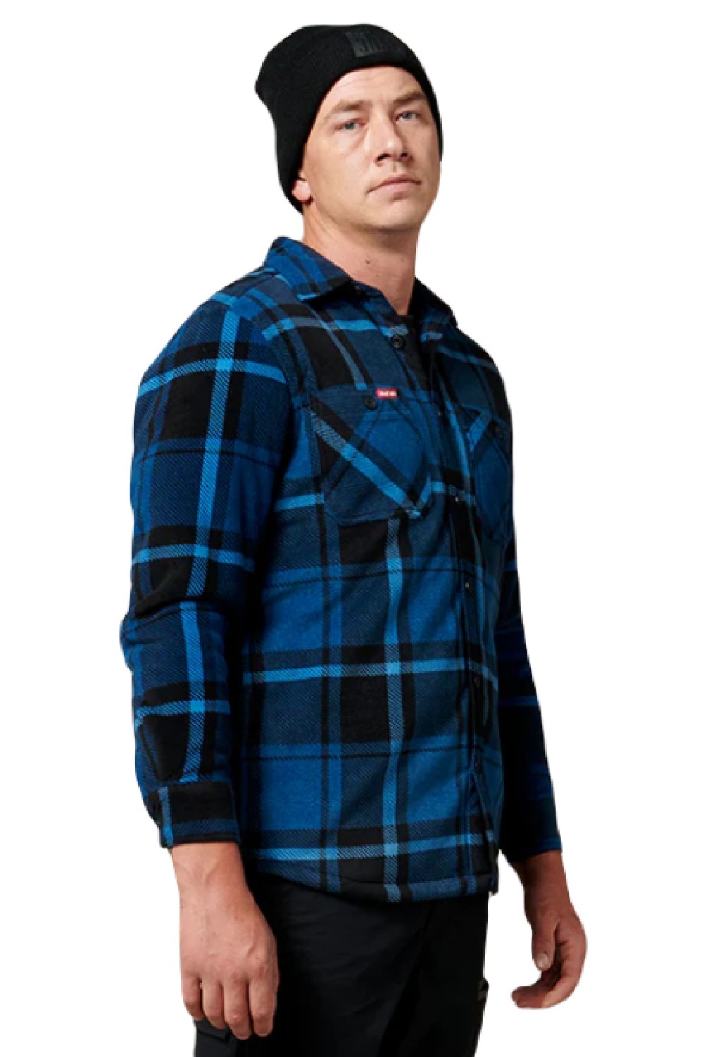 Hard Yakka Mens Sherpa Jacket in Blue