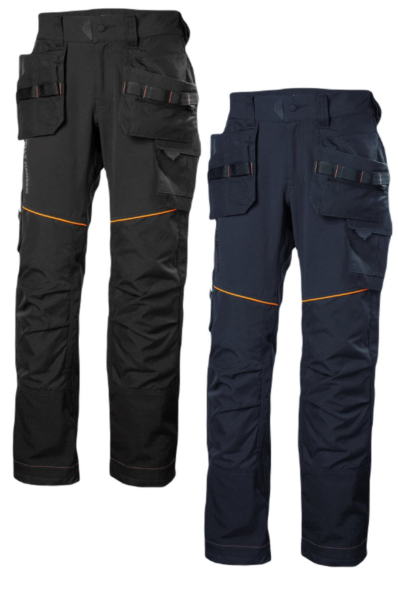 Helly Hansen Chelsea Evolution Construction Trousers in Black and Navy