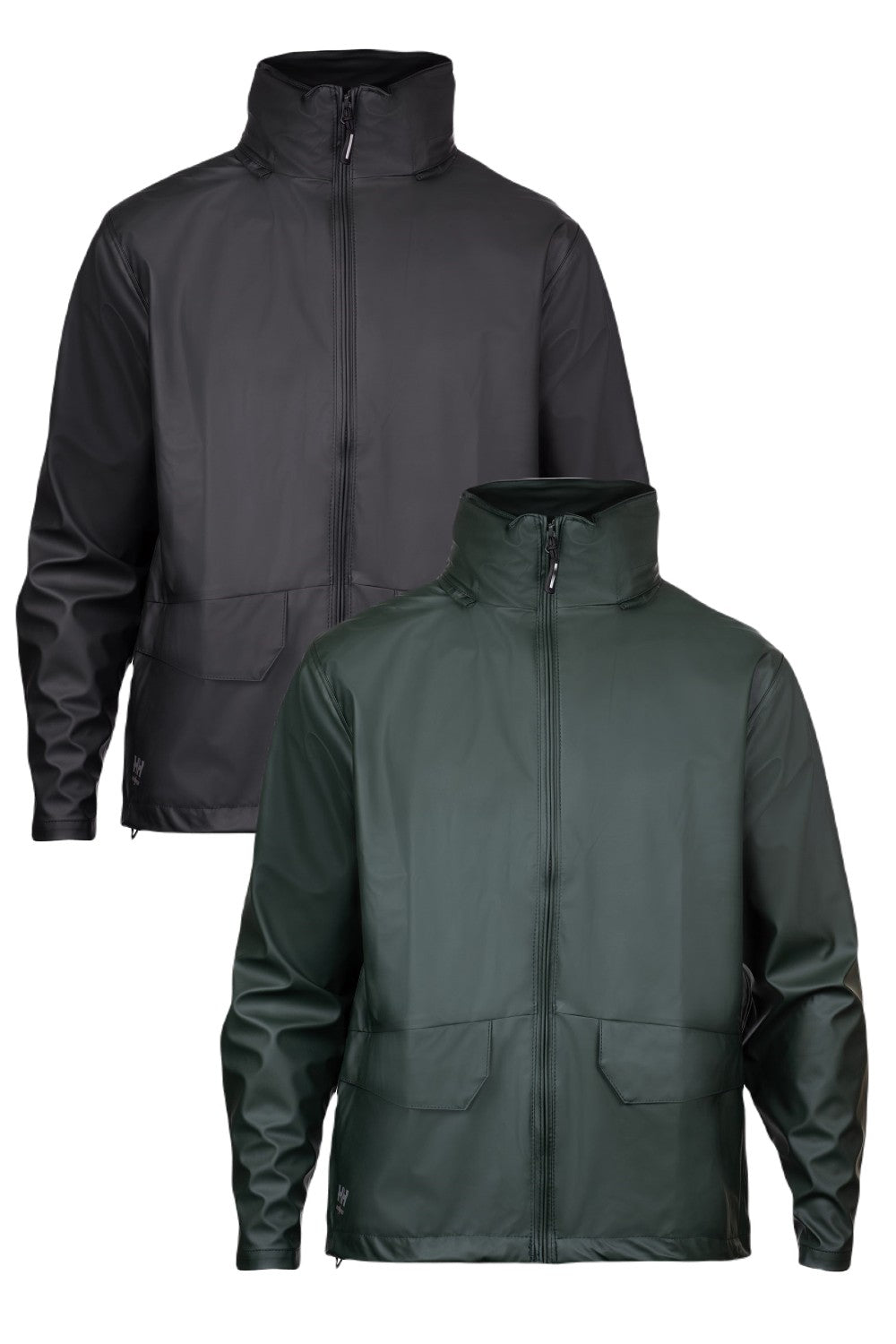 Helly Hansen Voss Jacket in Black and Dark Green