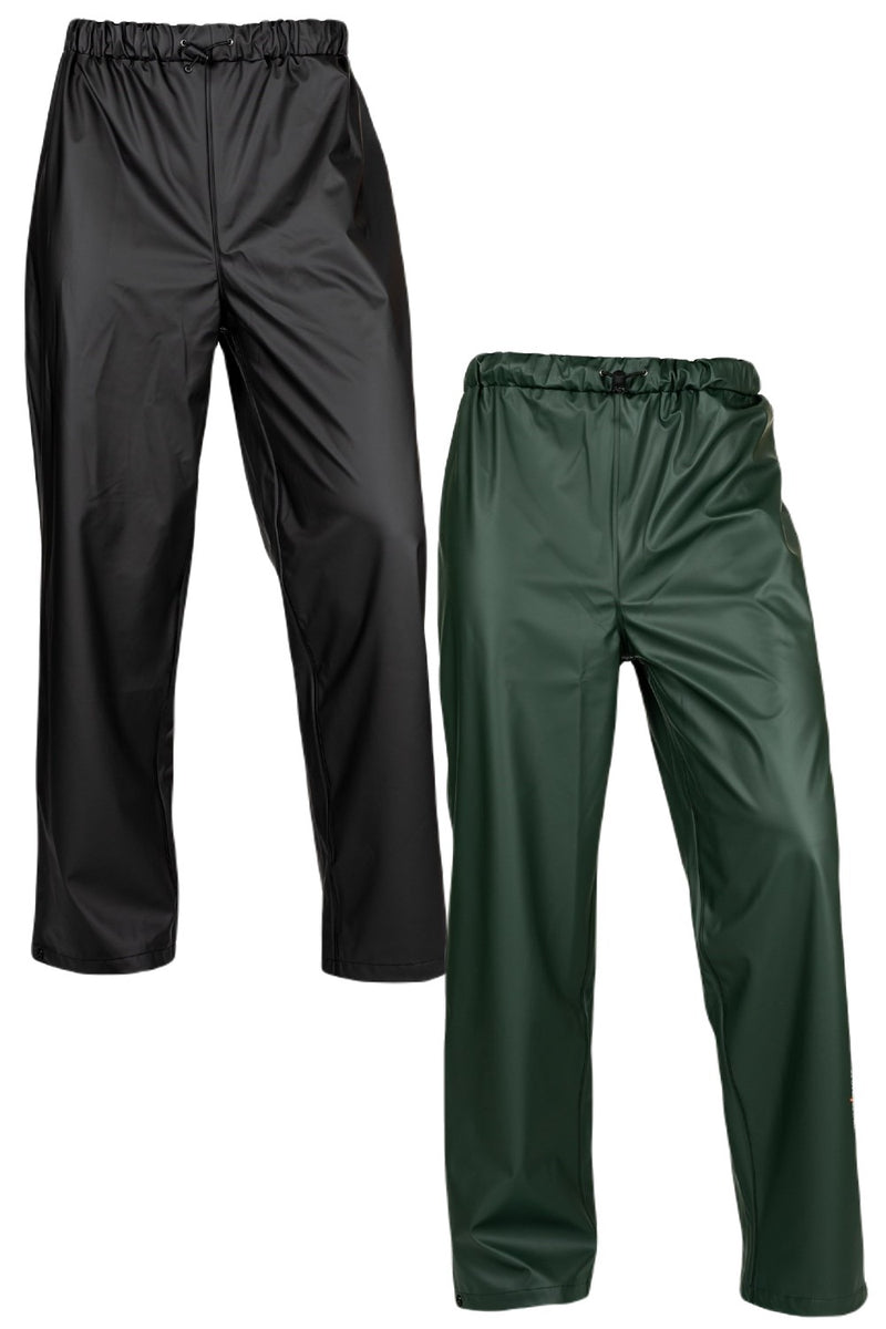 Helly Hansen Voss Pant in Black and Dark Green