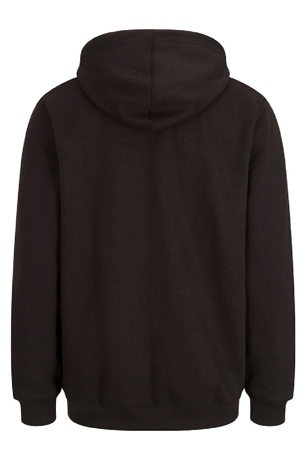 Black Coloured Hoggs of Fife Hoggs Professional Hoodie on white background 