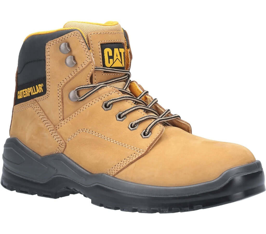 Honey CAT Striver S3 Lace Up Boot Black
