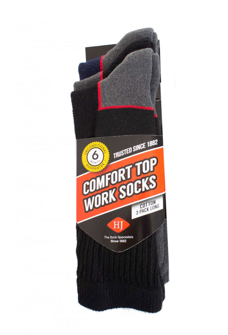 Comfort Top Work Socks hj hall