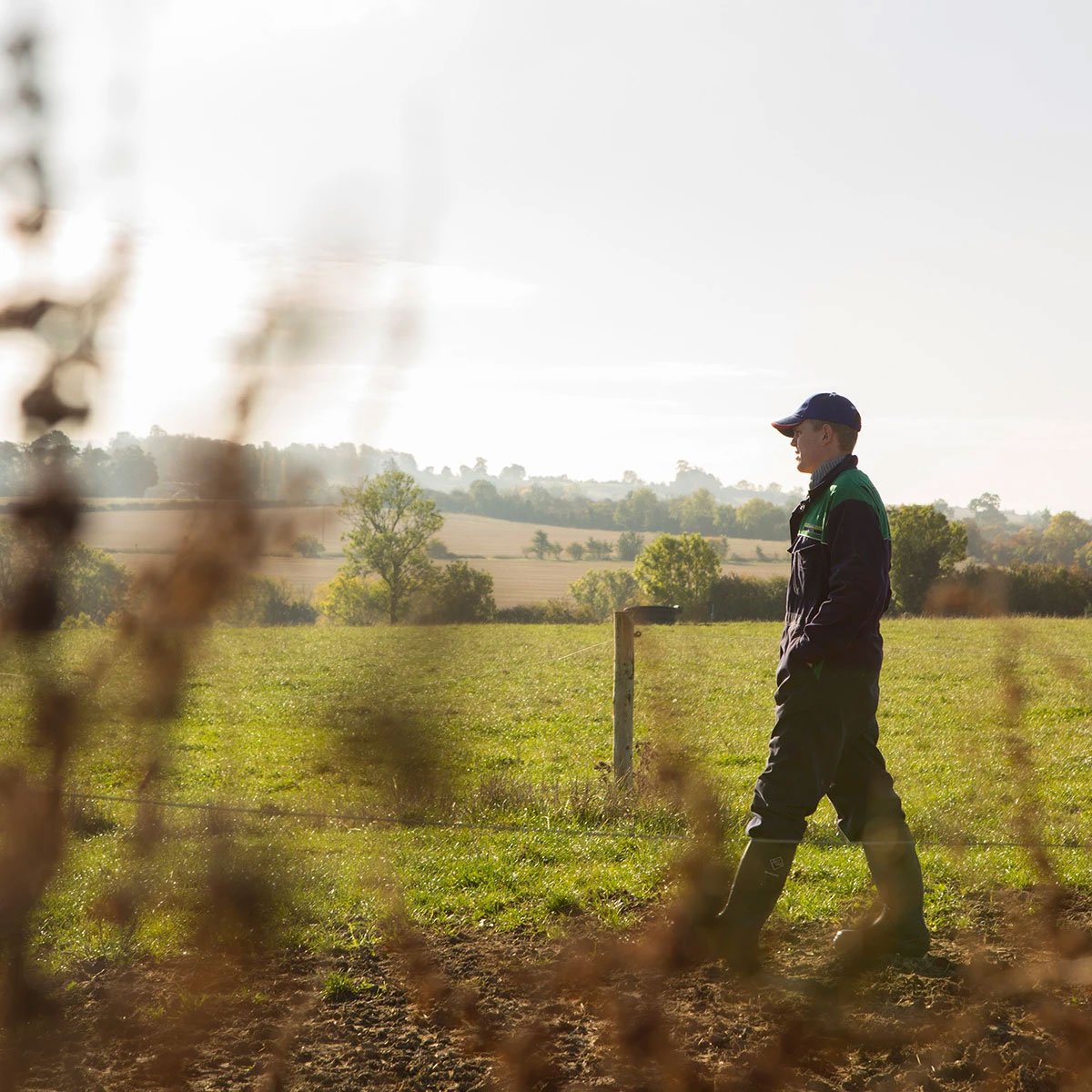 Farmer Wearing Wetland Wellingtons by The Original Muck Boot Company 