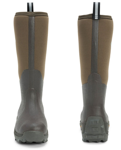 Front and Back View Wetland Wellingtons by The Original Muck Boot Company 