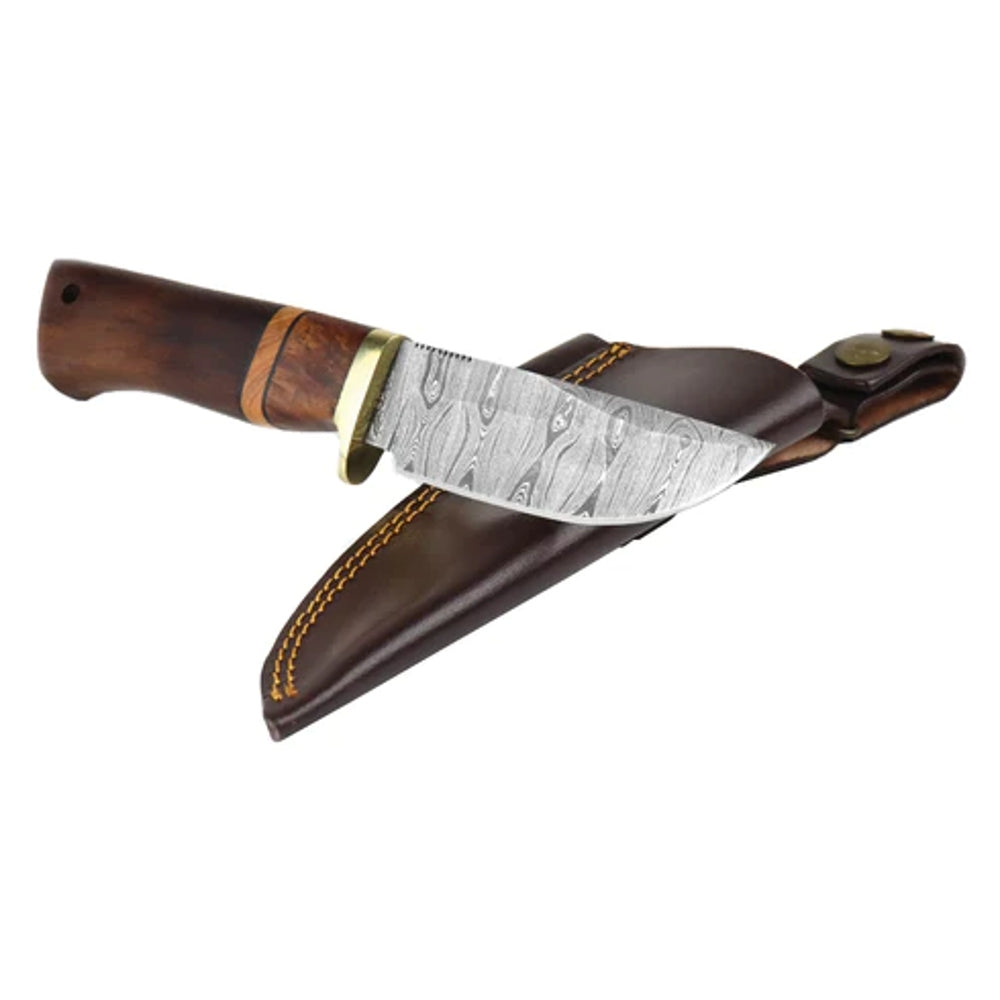 Njord Branda Damascus Hunter Knife