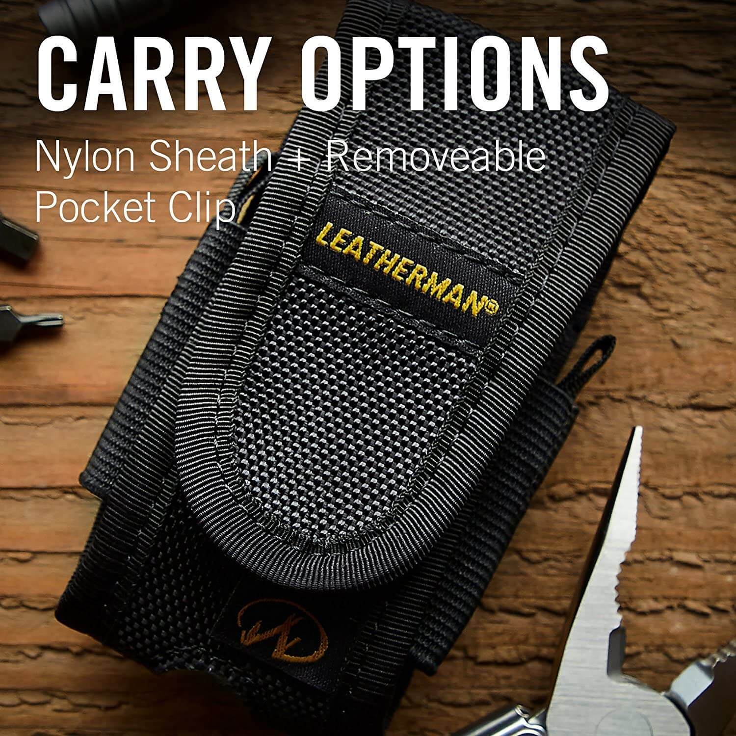 Carry options nylon sheath