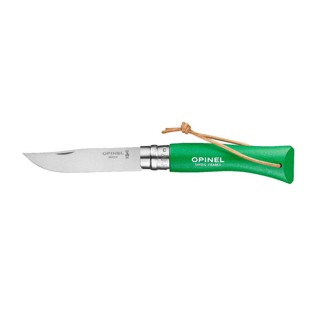 Opinel Colorama Trekking Knife in Green