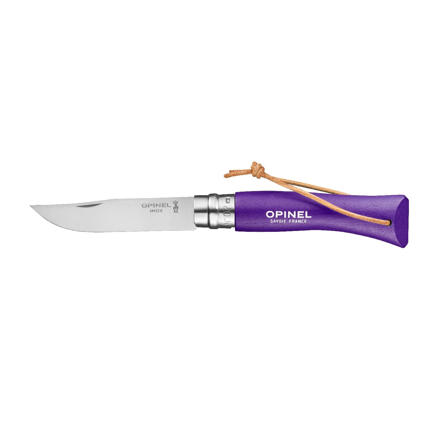 Opinel Colorama Trekking Knife in Violet