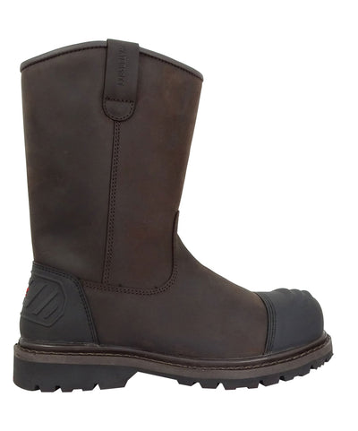 Hoggs of Fife Thor Safety Rigger Boots | Dark Brown