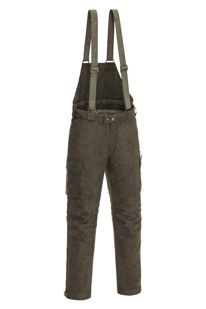 Suede Brown Coloured Pinewood Mens Smaland Abisko 2.0 Hunting Trousers on white background 