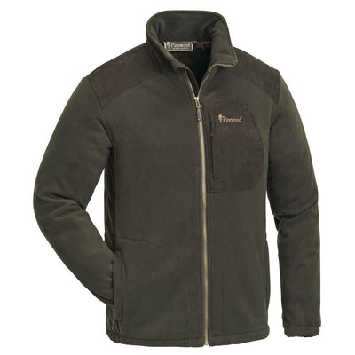 Pinewood Mens Wildmark Membrane Fleece Jacket in Heather Brown/Suede Brown