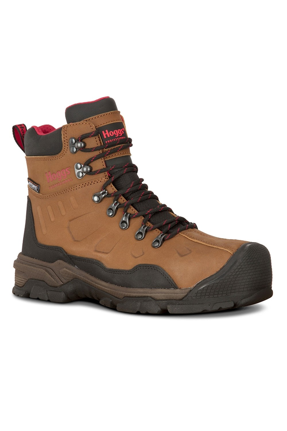 Hoggs of Fife Poseidon S3 Safety Lace-Up Boot in Tan Nubuck 