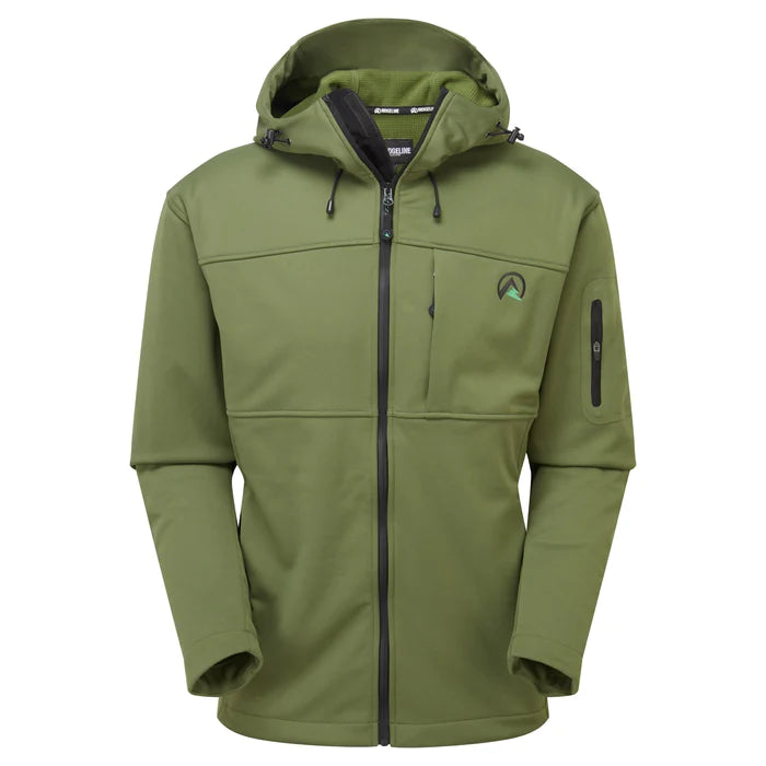 Ridgeline Ascent Softshell Jacket in Field Olive