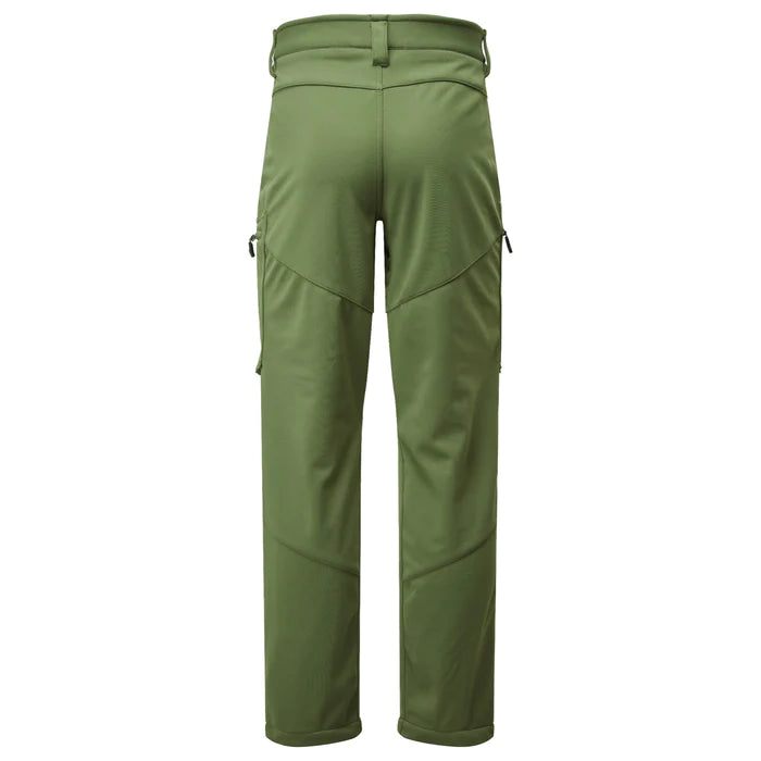 Ridgeline Ascent Softshell Trousers in Olive