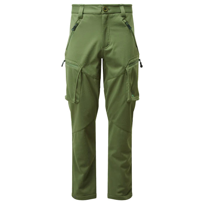Ridgeline Ascent Softshell Trousers in Olive