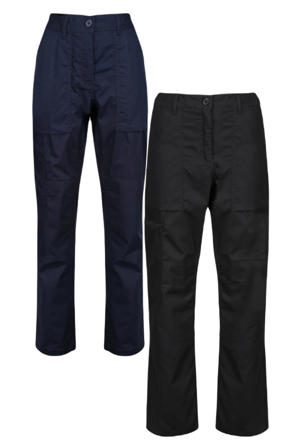 Regatta Womens New Action II Trousers in Navy and Black