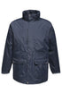 Regatta Darby III Insulated Parka Jacket In Navy