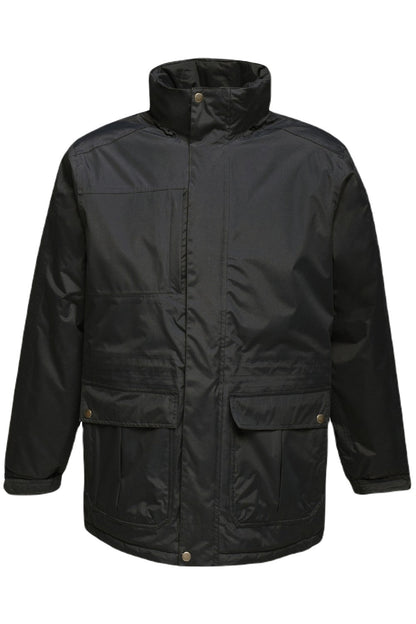 Regatta Darby III Insulated Parka Jacket In Black