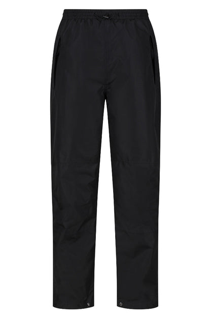 Regatta Linton Breathable Lined Overtrousers in Black