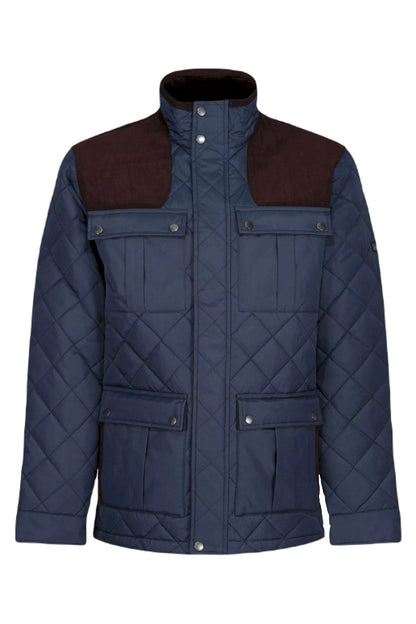 Regatta Padbury Quilted Jacket In Navy