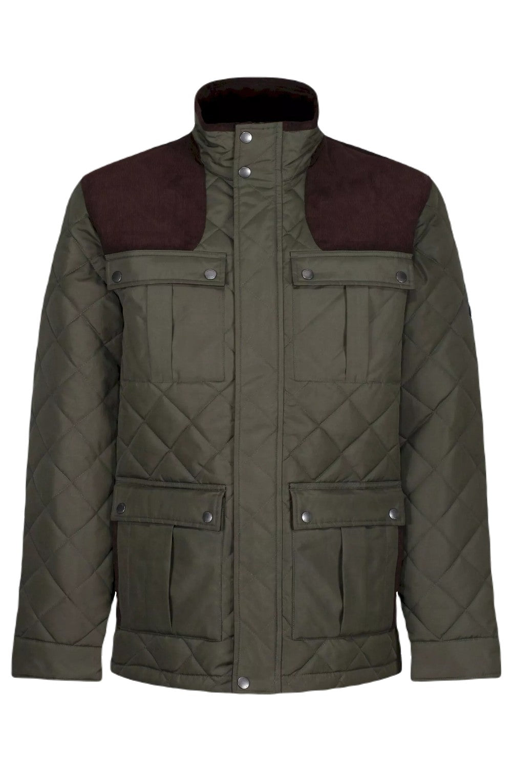 Regatta Padbury Quilted Jacket In Dark Khaki