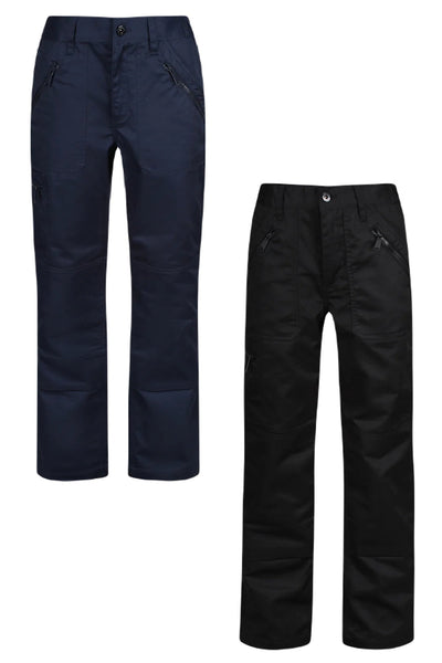 Regatta Womens Pro Action Trousers in Navy and Black