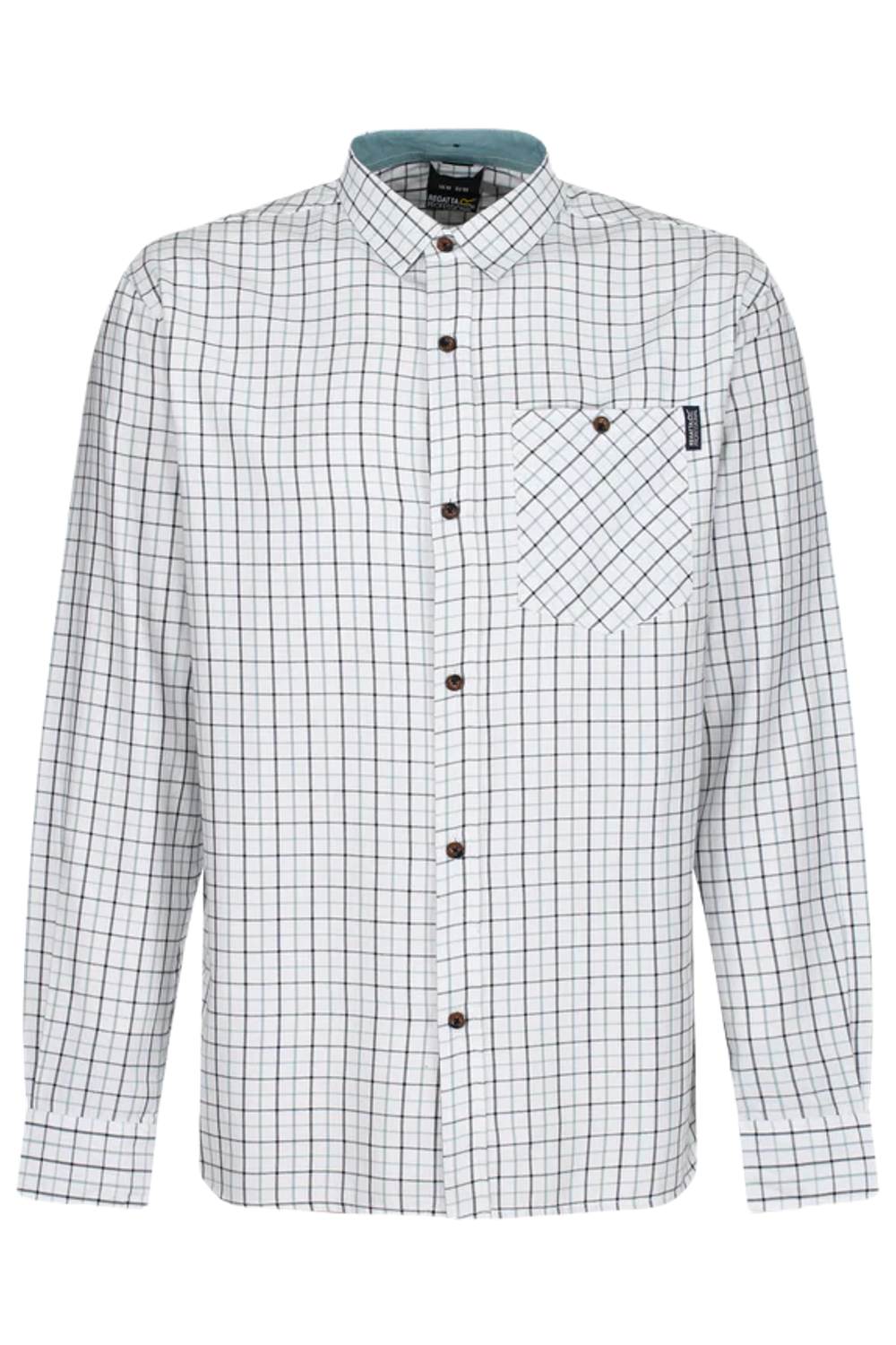 Regatta Tattersall Check Shirt in Blue Check