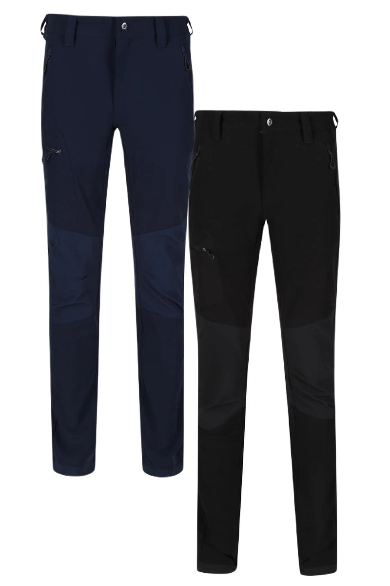 Regatta Prolite Softshell Stretch Trousers in Navy and Black