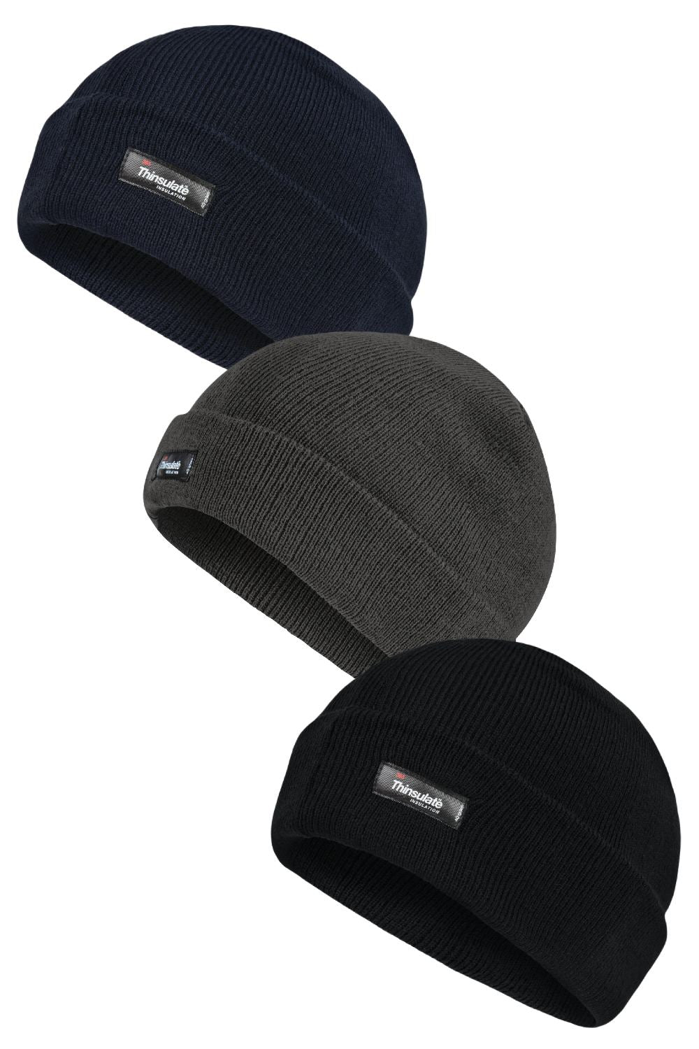 Regatta Thinsulate Acrylic Hat Navy, Seal and Black