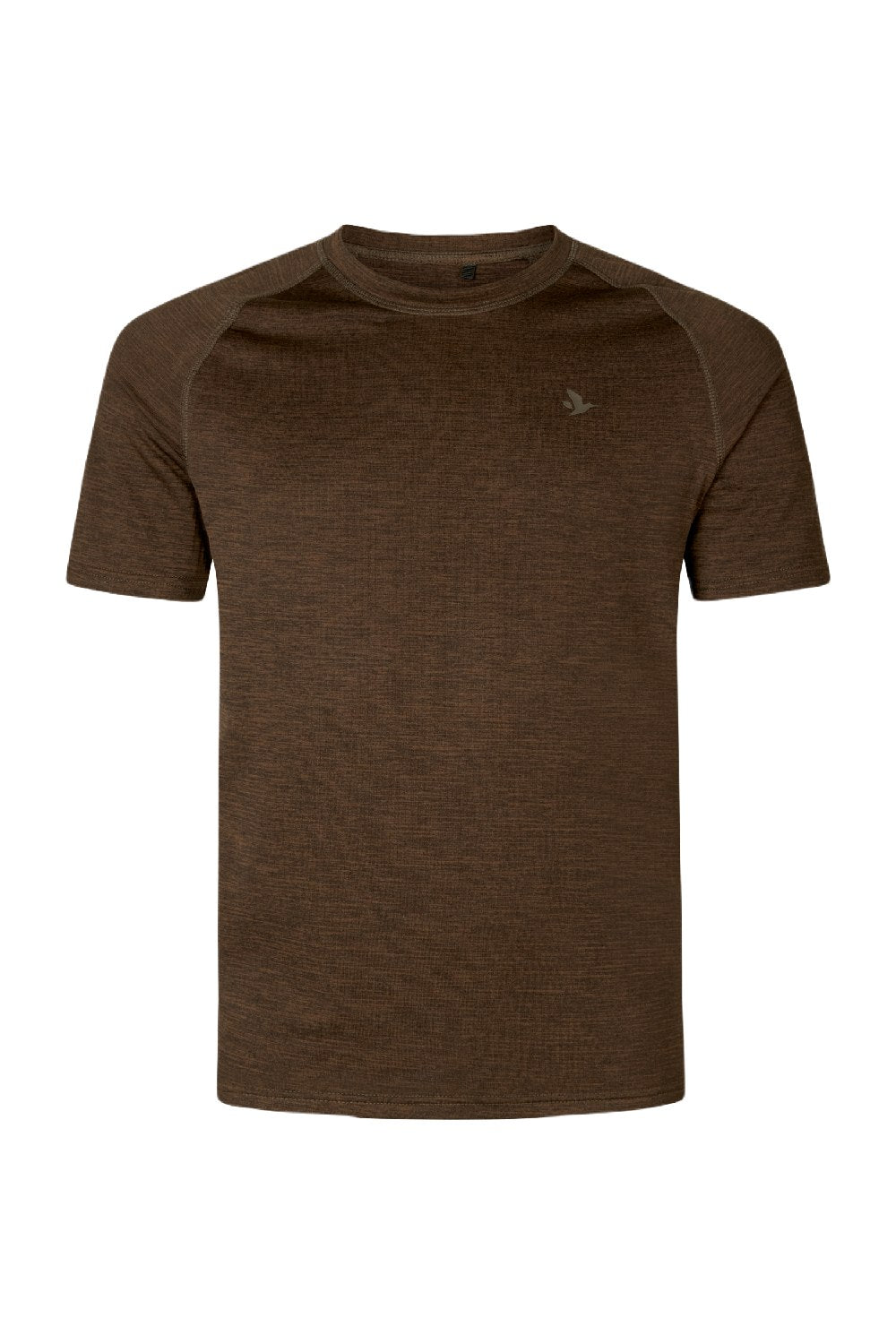Seeland Mens Active Short Sleeve T-Shirt in Demitasse Brown