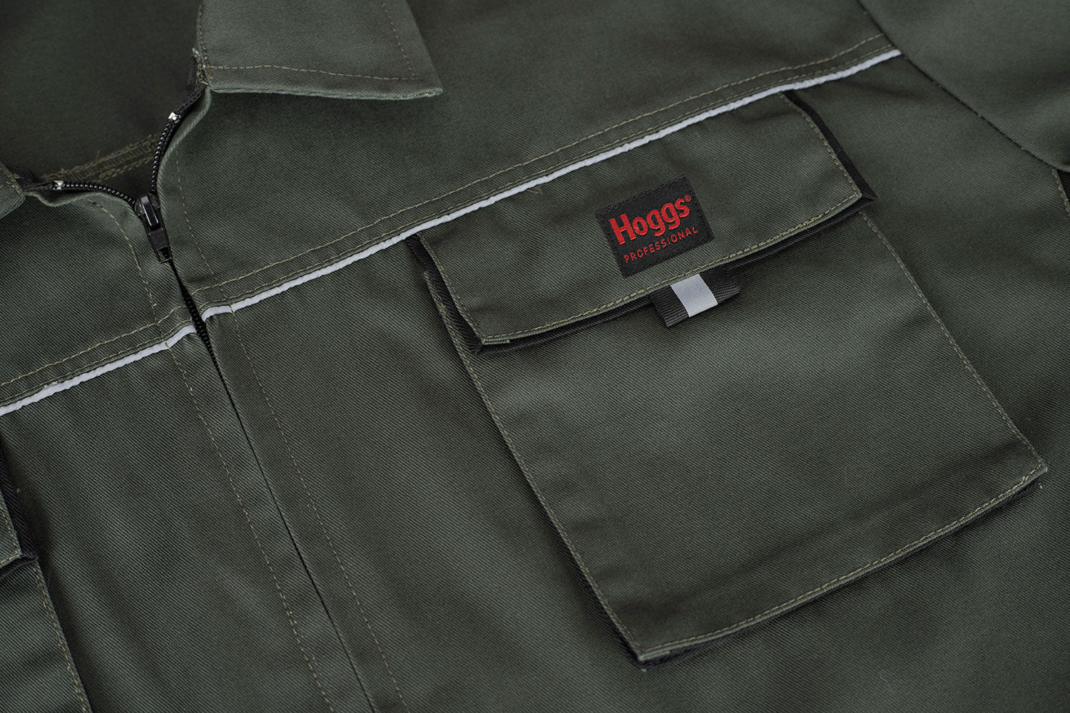 Hoggs Professional Hoggs of Fife Workhogg Zipped Coverall