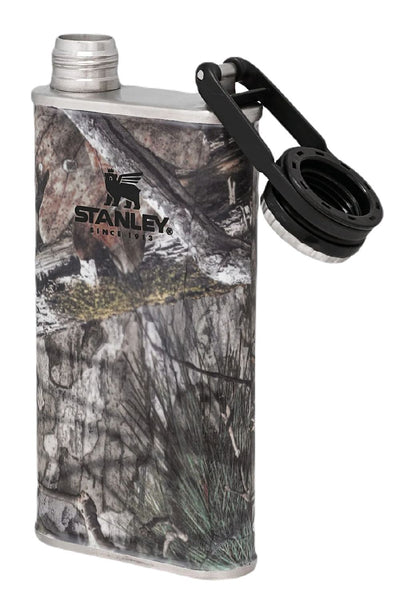 Stanley Classic Easy Fill Wide Mouth Flask 0.23L in Mossy Oak Country DNA