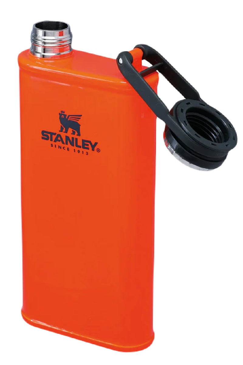 Stanley Classic Easy Fill Wide Mouth Flask 0.23L in Blaze Orange