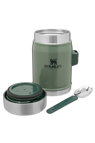 Stanley Classic Legendary Food Jar and Spork 0.4L in Hammertone Green