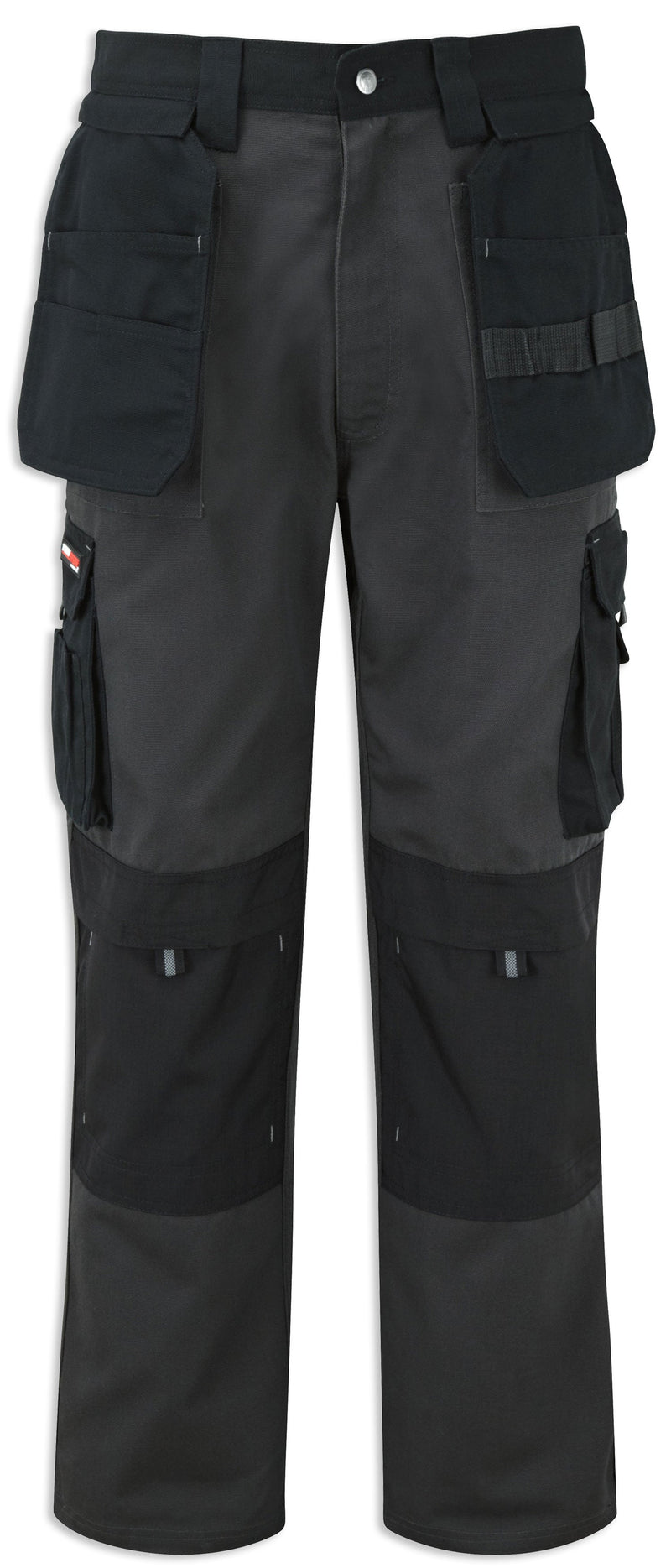 Grey Black Castle Tuffstuff Extreme Work Trousers