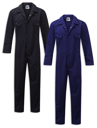 Castle Workforce Economy Boilersuit | Navy, Royal Blue