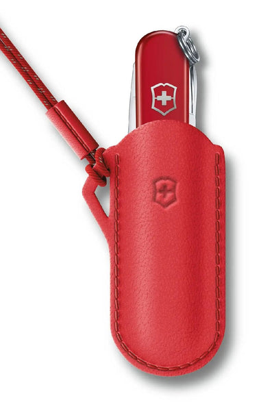 Victorinox Classic SD Leather Pouch in Style Icon