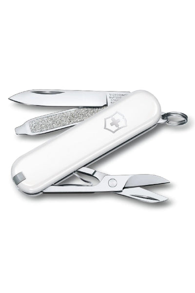 Victorinox Classic SD Swiss Army Small Pocket Knife in Falling Snow