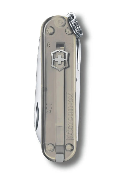 Victorinox Classic SD Transparent Swiss Army Small Pocket Knife in Mystical Morning