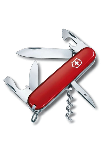 Victorinox Spartan Swiss Army Medium Pocket Knife with Can Opener in Red