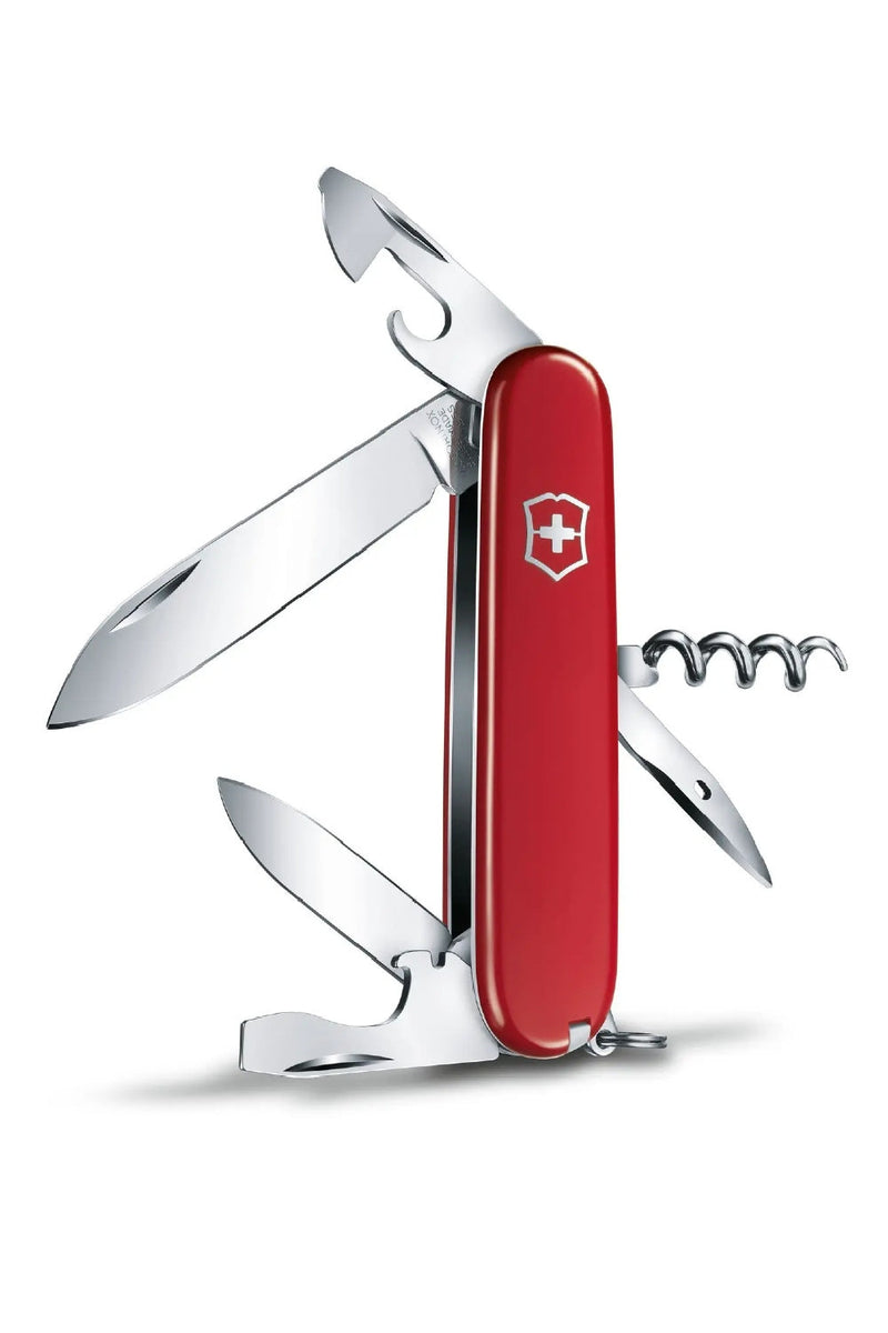 Victorinox Spartan Swiss Army Medium Pocket Knife with Can Opener in Red 