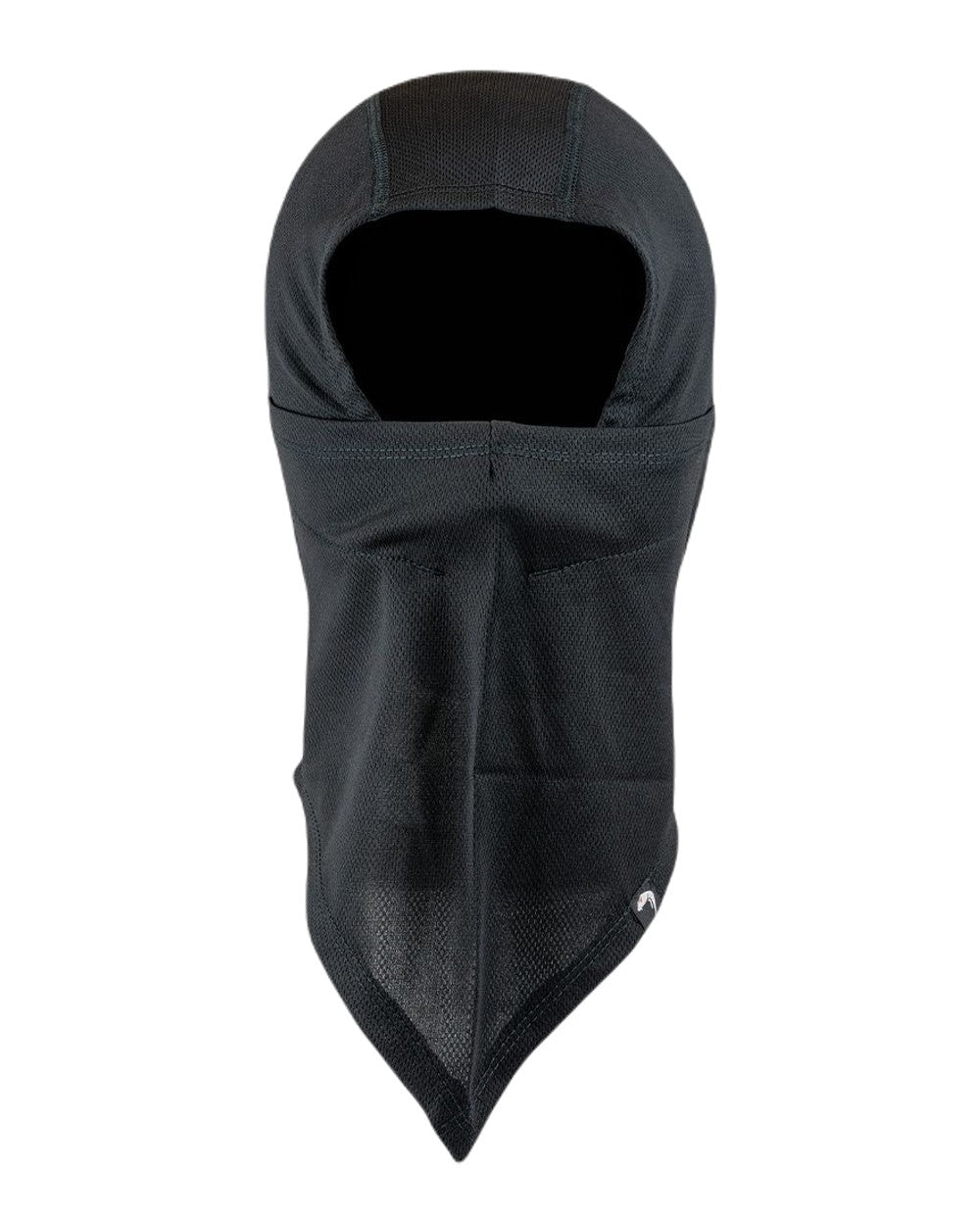 Black Coloured Viper Covert Balaclava on white background 